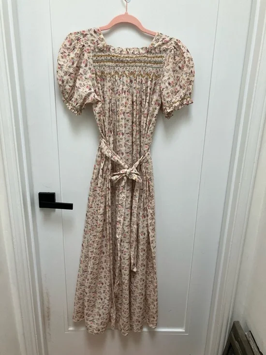 DÔEN Castalia Dress in Feathered Floral - Size Small - Picture 6 of 12